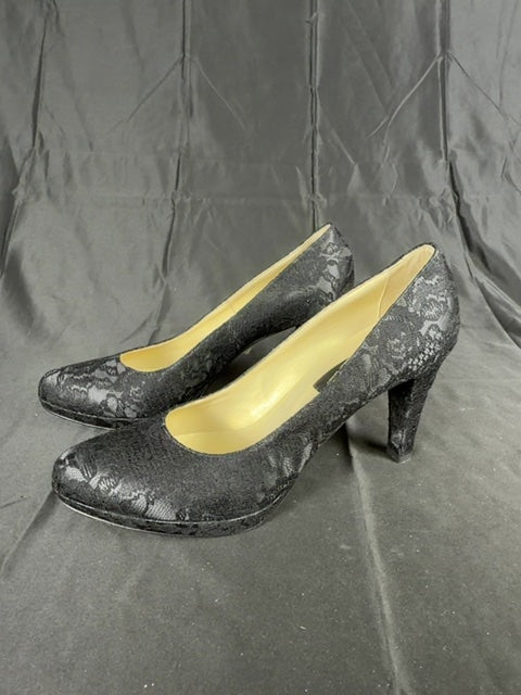 Escarpins Linea Raffaelli Noir - 41.5 Réf: C185