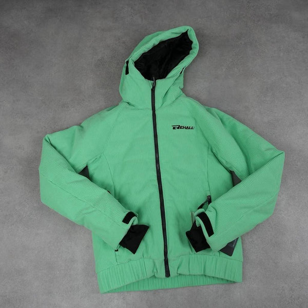 Veste ski fille Rehall Puffy-r-jr vert 140 10 ans Réf: 0438