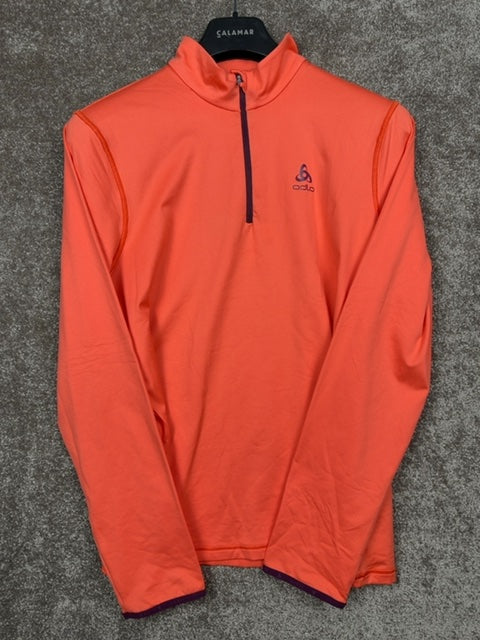 Pull de sport légér et chaud Odlo orange - Xl Réf: 452