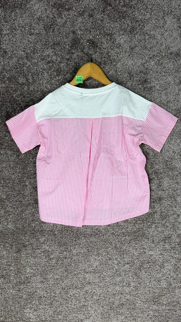 T-shirt Ikks rose - 6 ans Réf: 0293