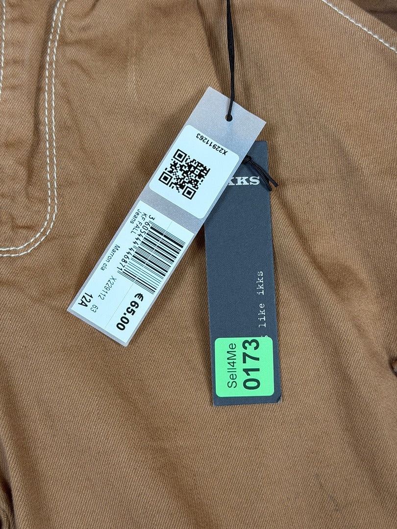 Pantalon large Ikks marron - 12a Réf: 173