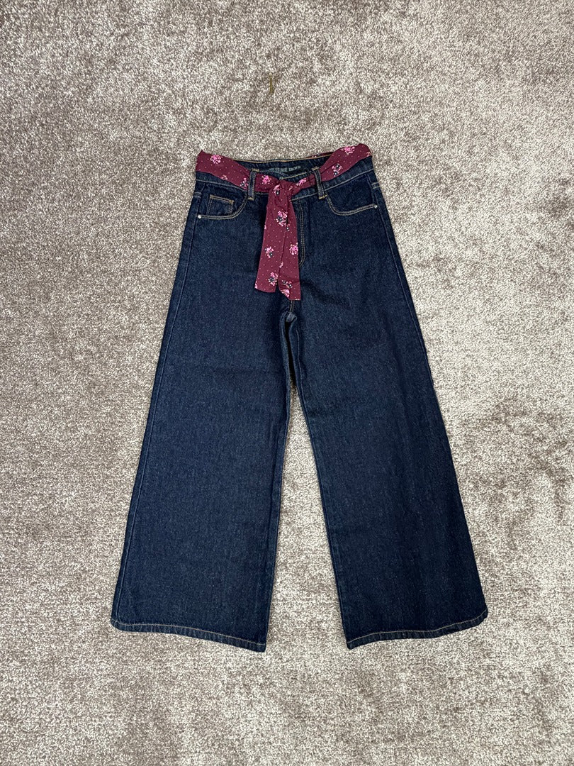 Jeans large Ikks bleu marine - 10a Réf: 175