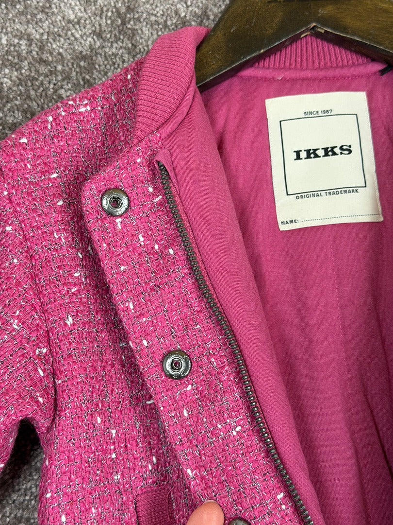 Blouson Aviateur Ikks Fuchsia - 8 Ans