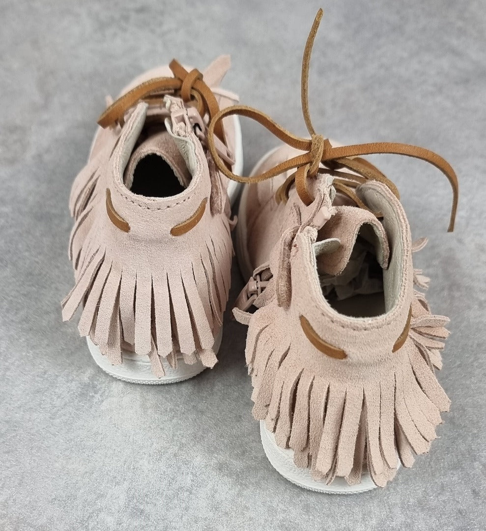 Chaussures Fille Clic! Rose En Cuir - Pointure 24 C014