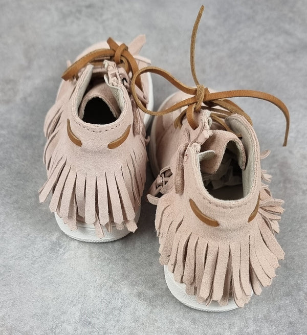 Chaussures Fille Clic! Rose En Cuir - Pointure 24 C014