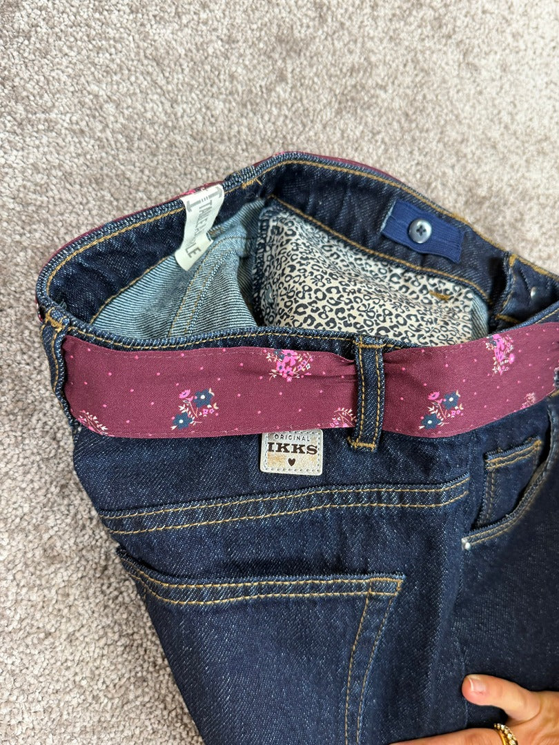 Jeans large Ikks bleu marine - 10a Réf: 175