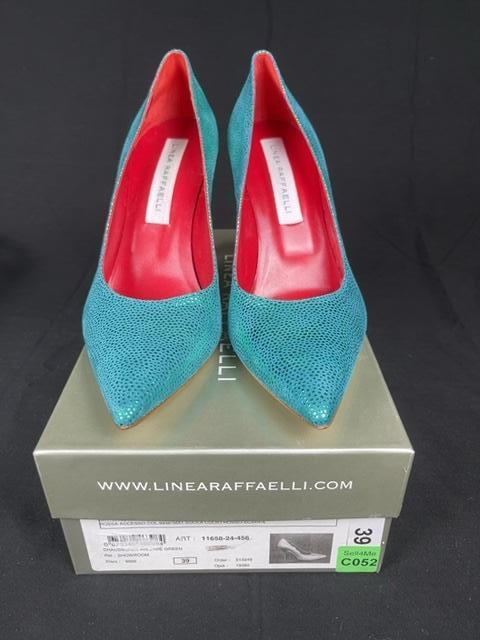 Escarpins Linea Raffaelli Vert - 39 Réf: C052