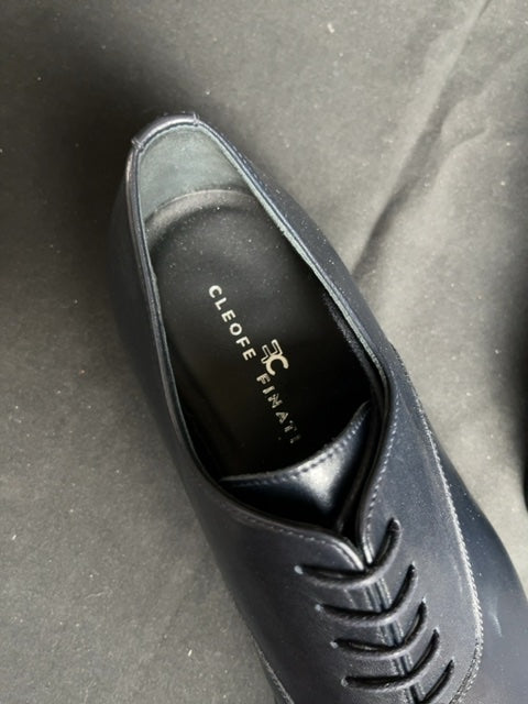 Souliers Cleofe Finati Bleu - 39 Réf: C107