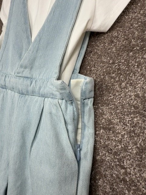 Ensemble combinaison pantalon et t-shirt Ikks bleu clair - 5 ans Réf: 0696 - Sell4Me