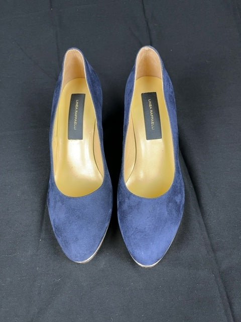 Escarpins, chaussure àé talon femme Linea Raffaelli bleu - 40 Réf: C046 - Sell4Me