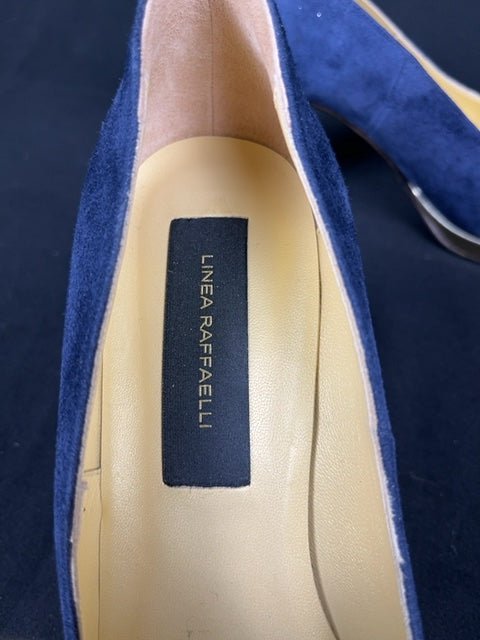 Escarpins, chaussure àé talon femme Linea Raffaelli bleu - 40 Réf: C046 - Sell4Me
