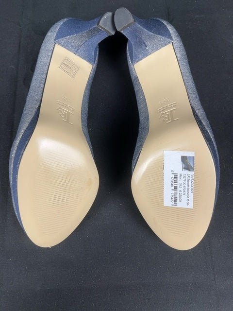 Escarpins Linea Raffaelli bleu - 39.5 Réf: 062 - Sell4Me