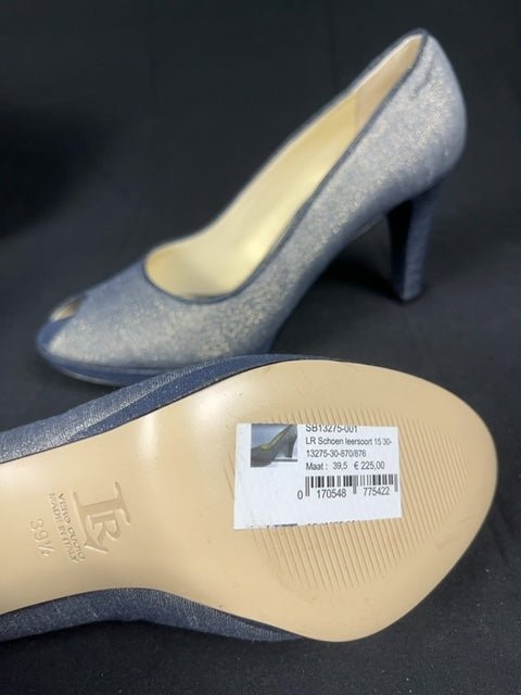 Escarpins Linea Raffaelli bleu - 39.5 Réf: 062 - Sell4Me