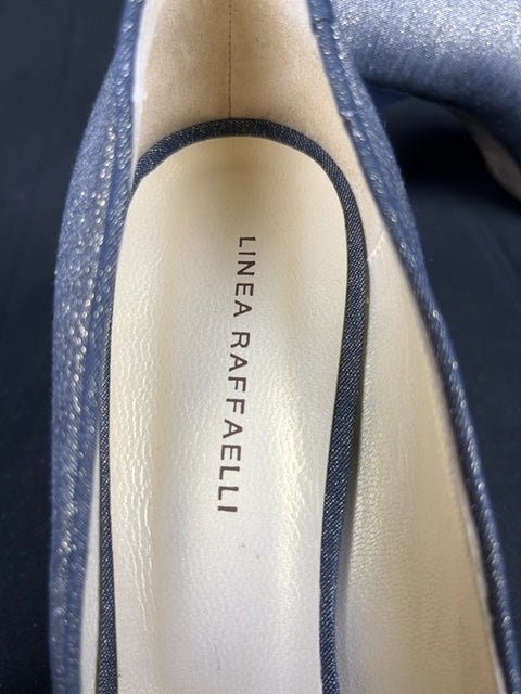 Escarpins Linea Raffaelli bleu - 39.5 Réf: 062 - Sell4Me
