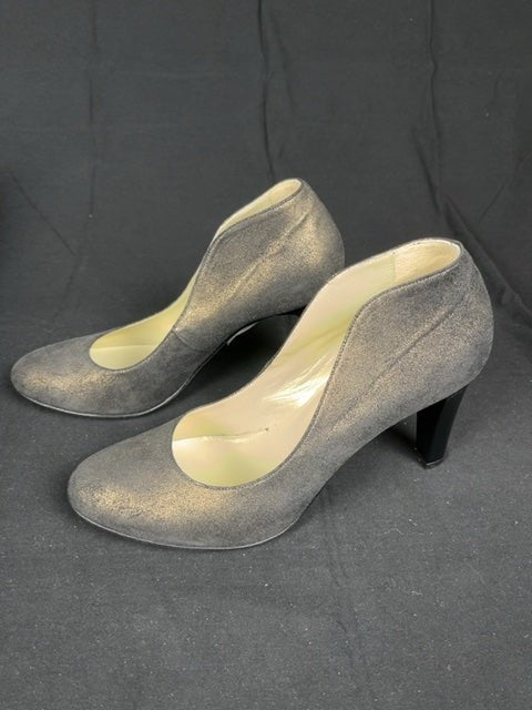 Escarpins Linea Raffaelli doré - 39.5 Réf: C064 - Sell4Me