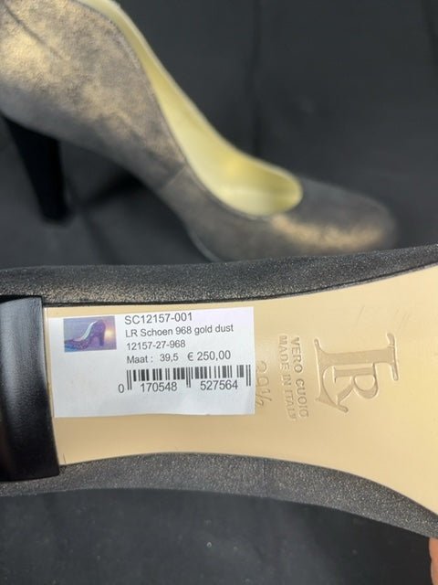 Escarpins Linea Raffaelli doré - 39.5 Réf: C064 - Sell4Me