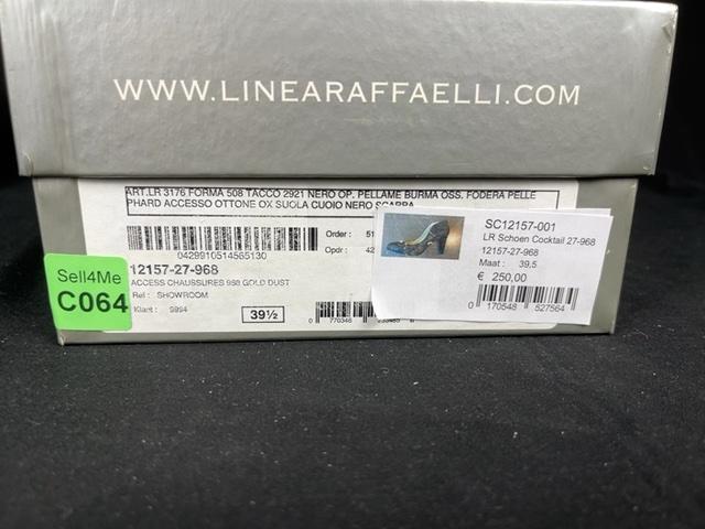 Escarpins Linea Raffaelli doré - 39.5 Réf: C064 - Sell4Me