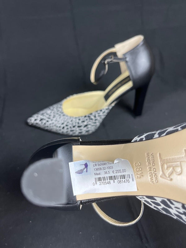 Escarpins Linea Raffaelli Noir - 38.5 Rref: C0148 - Sell4Me