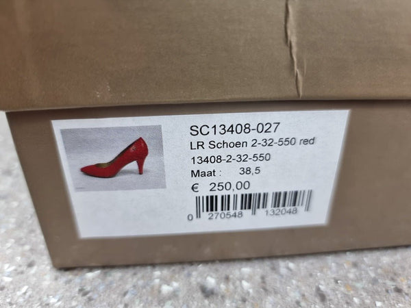 Escarpins Linea Raffaelli rouge - 38.5 - Sell4Me