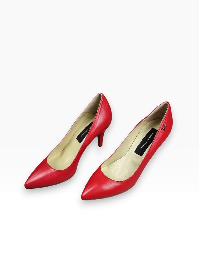 Escarpins Linea Raffaelli rouge - 38.5 - Sell4Me Image principale du produit