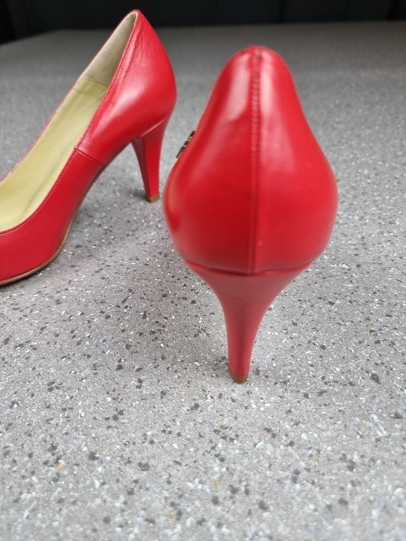 Escarpins Linea Raffaelli rouge - 38.5 - Sell4Me