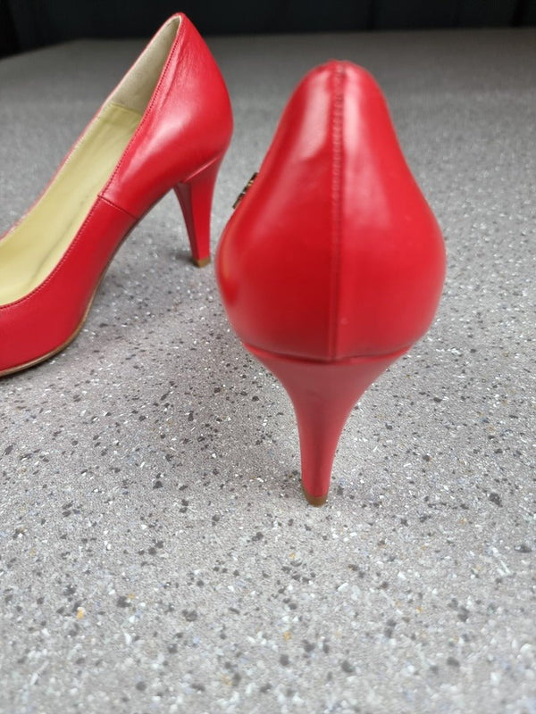 Escarpins Linea Raffaelli rouge - 38.5 - Sell4Me