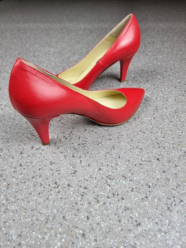 Escarpins Linea Raffaelli rouge - 38.5 - Sell4Me