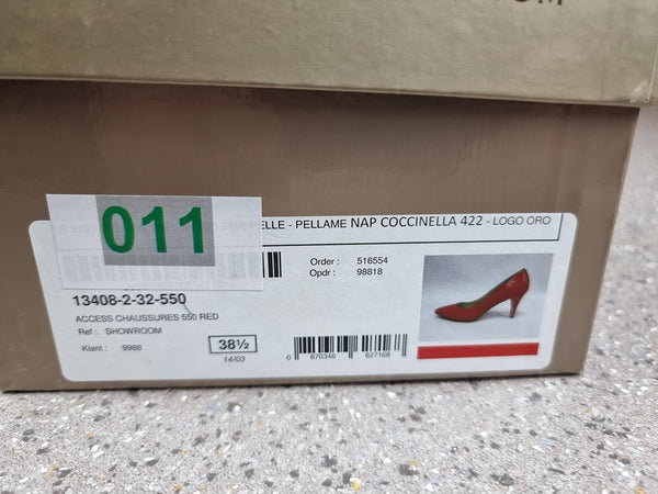 Escarpins Linea Raffaelli rouge - 38.5 - Sell4Me