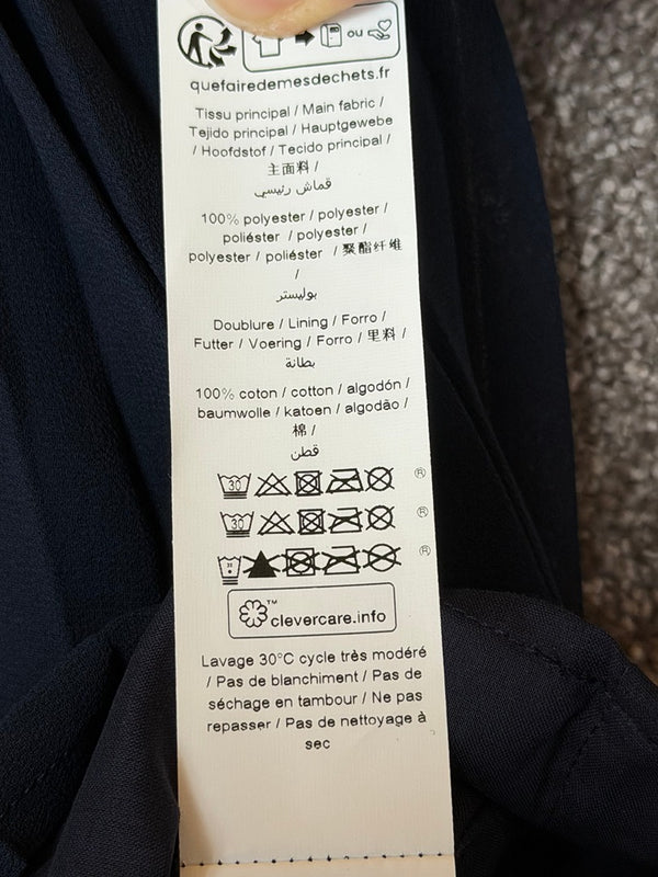 Jupe Fille Midi Ikks Marine - 8 Ans Réf: 0115