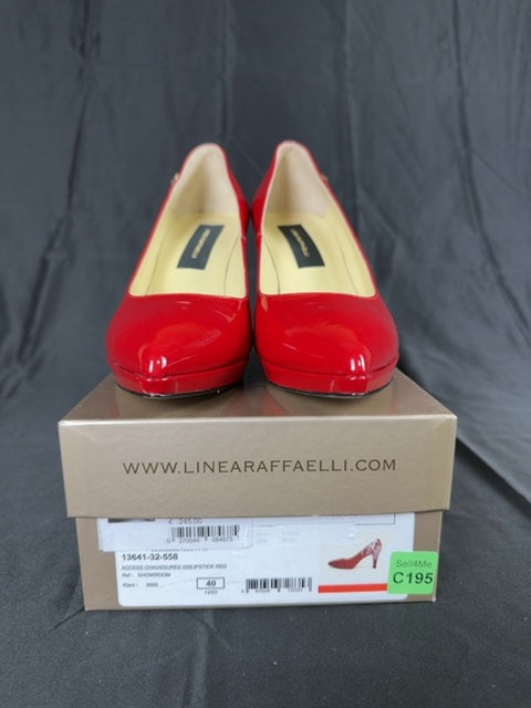 Escarpins Linea Raffaelli Rouge - 40 Réf: 195