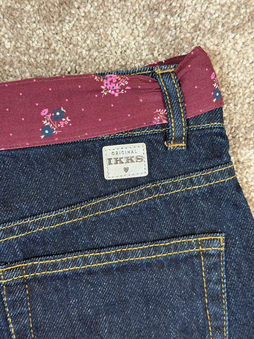 Jeans large Ikks bleu marine - 10a Réf: 175