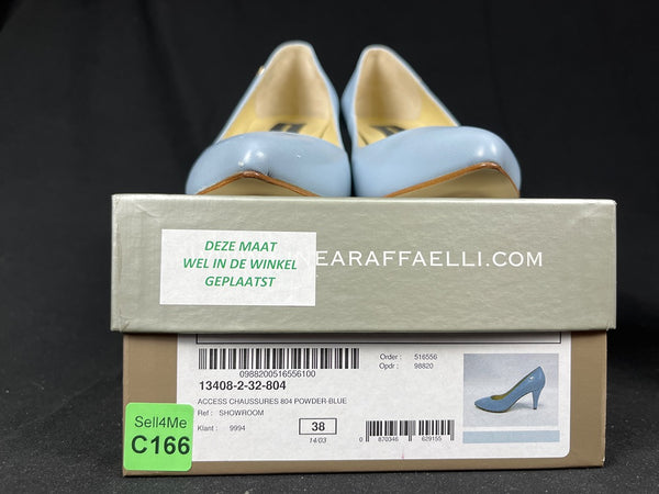 Escarpins Linea Raffaelli bleu ciel - 38 Réf: C166