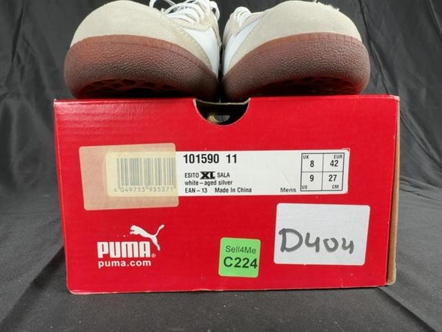 Baskets futsal Puma Blanc - 42 Réf: C224