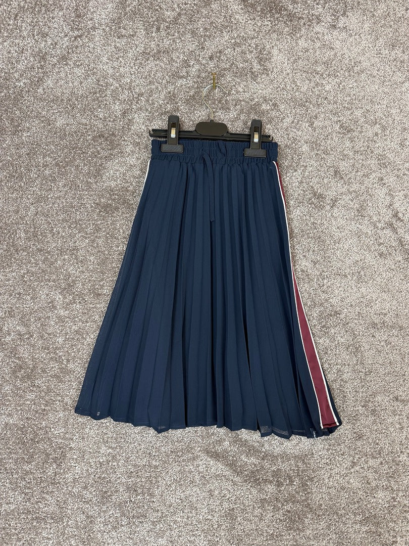 Jupe Fille Midi Ikks Marine - 8 Ans Réf: 0115