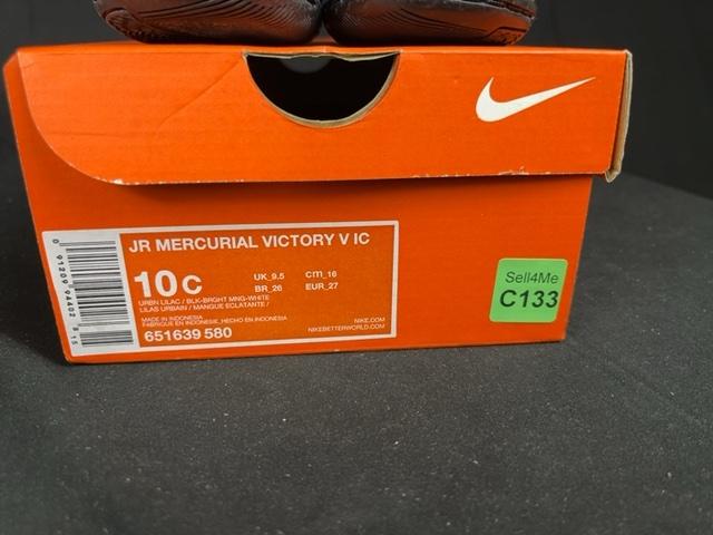 Chaussures de football Nike violet - 27 Réf: C133