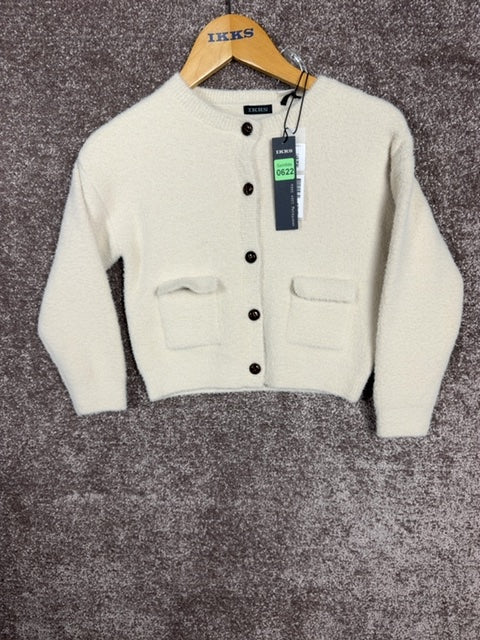 Cardigan fille Ikks écru - 5 ans / 110 cm Réf: 622