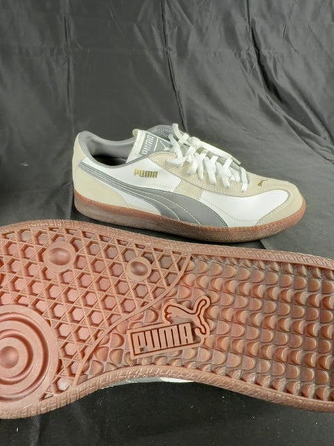 Baskets Puma blanc gris - 40 Réf: C223