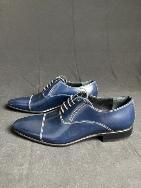 Chaussures classiques Cleofe Finati Bleu - 39.5 Réf: C098