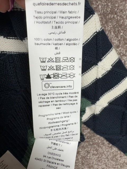 Pullover bleu marin Ikks marine - 4 ans / 104 cm Réf: 609
