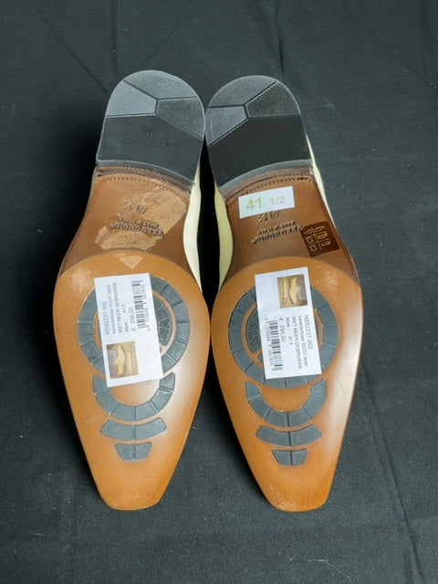 Mocassins Archetti Crème - 41.5 Réf: C116