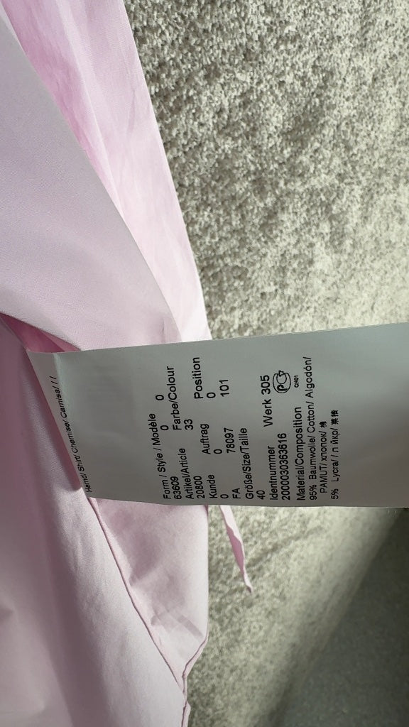 Chemise Lagerfeld rose - 40 Réf: 0369