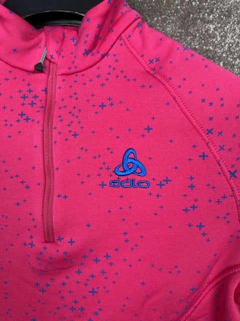 Pull sport Odlo Thermorégulé sèche rapide rose - Xs Réf: 451 Image secondaire du produit