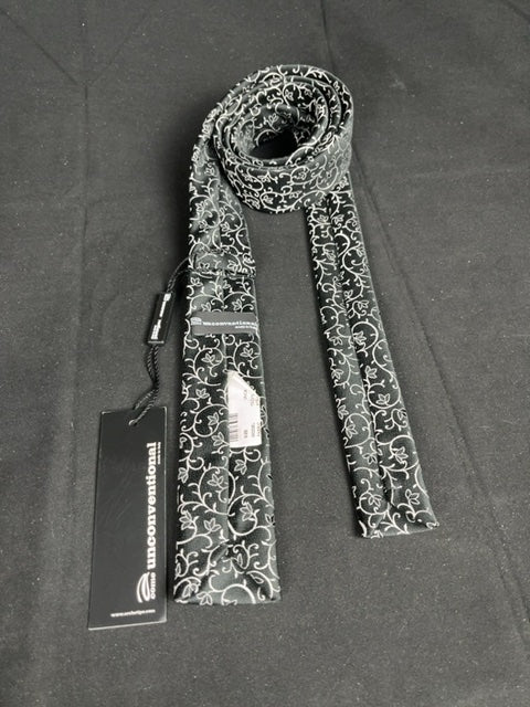 Cravate Unconventional Noir - Taille unique Réf: 0381
