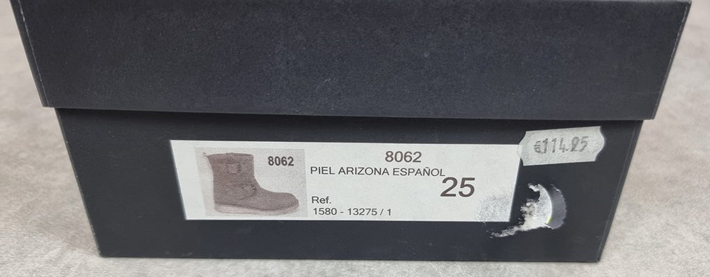 Bottine Clic! cuir Marron - Pointure 25 C024