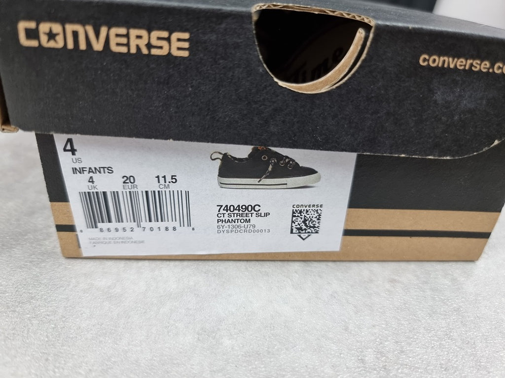 Baskets bébé Converse noir camouflage - Taille 20 C003