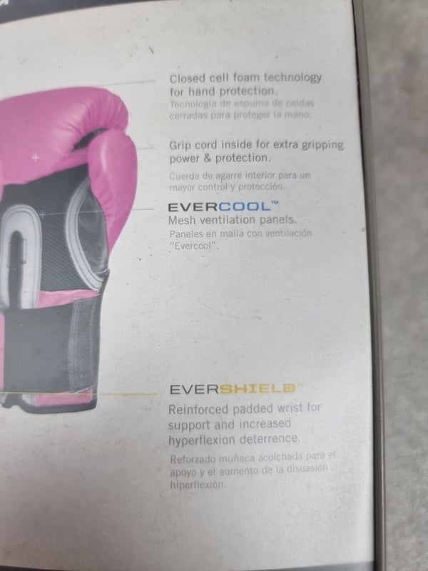 Gants de boxe Everlast Pro Style Elite Rose 10 oz - Sell4Me