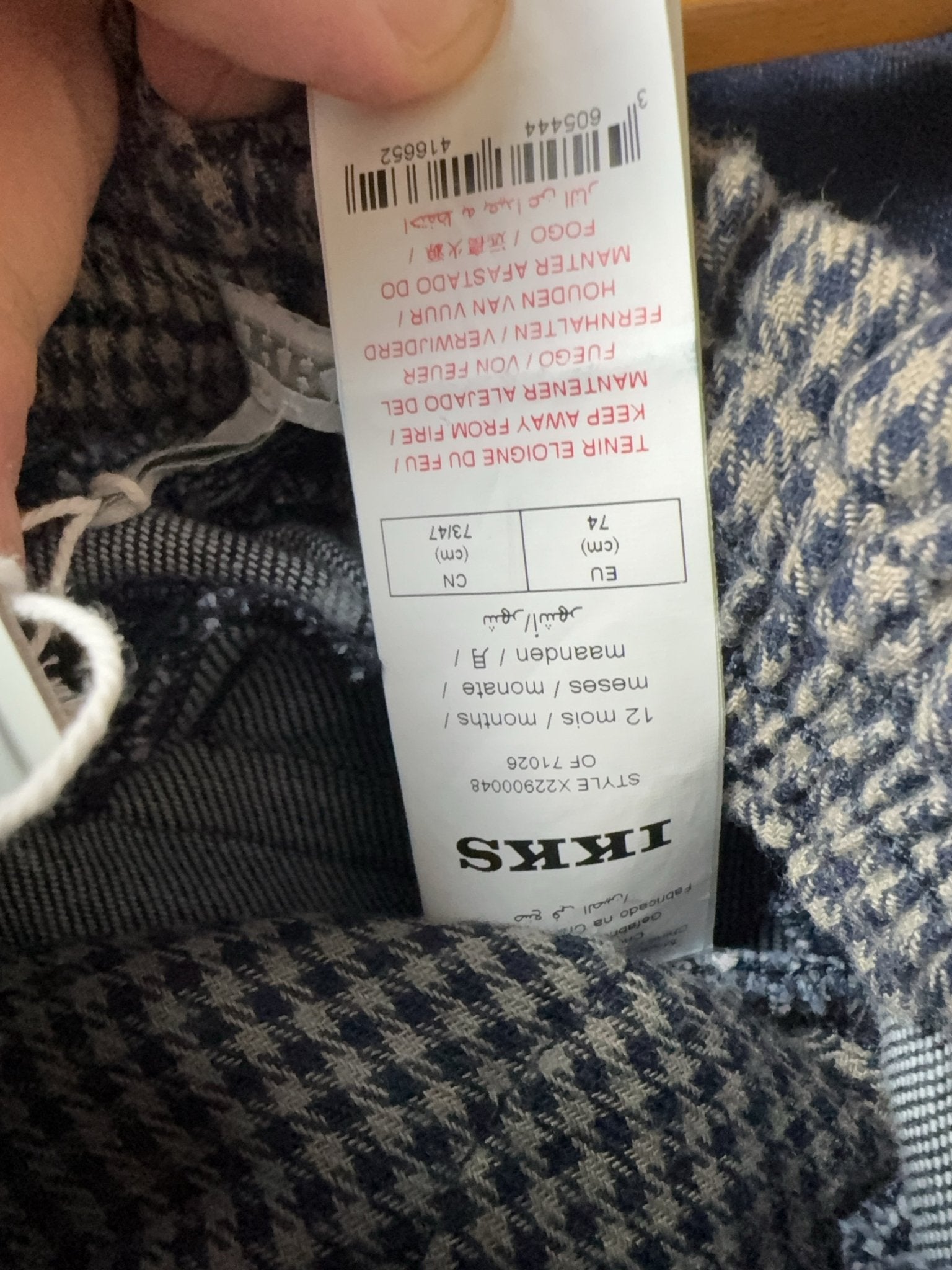 Ikks Baby Jeans 1 an Taille 74 - Sell4Me
