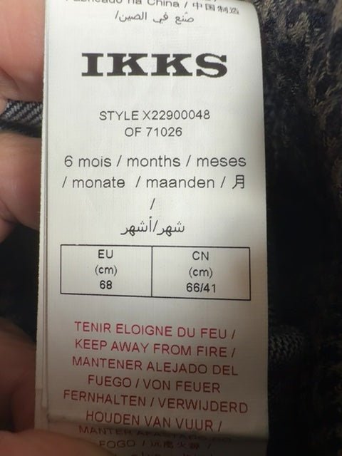 Jeans Ikks bleu - 6 mois Réf: 689 - Sell4Me