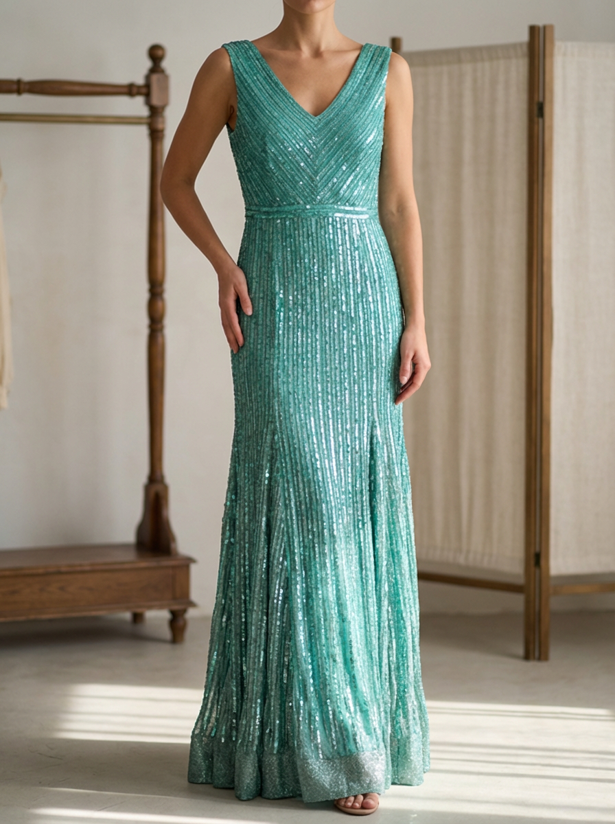 Robe de soirée Aire Barcelona vert - 40