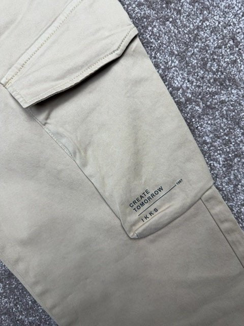 Pantalon cargo Ikks beige - L Réf: 695 - Sell4Me